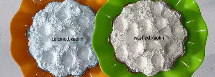 Water Washed Kaolin VS Calcined Kaolin